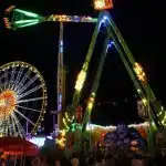 Die Wendener Kirmes bei Nacht - Foto: Oliver Ziegler