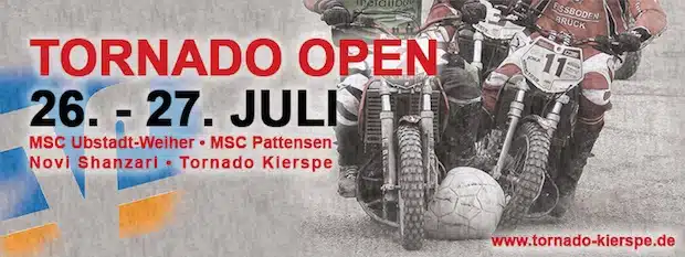 Banner zum diesjährigen Motoballturnier in Kierspe (Quelle: Sebastian Schmiedel/MSF Tornado Kierspe e.V.).