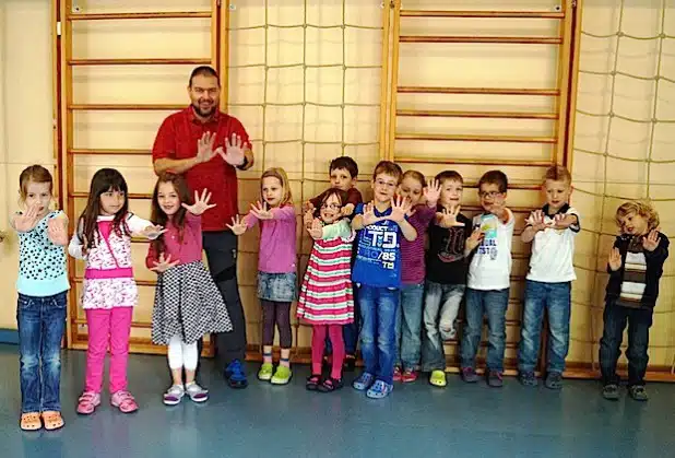 Kinder können lernen, ohne Aggressionen Grenzen zu setzen (Foto: DRK-KiTa Winterberg).