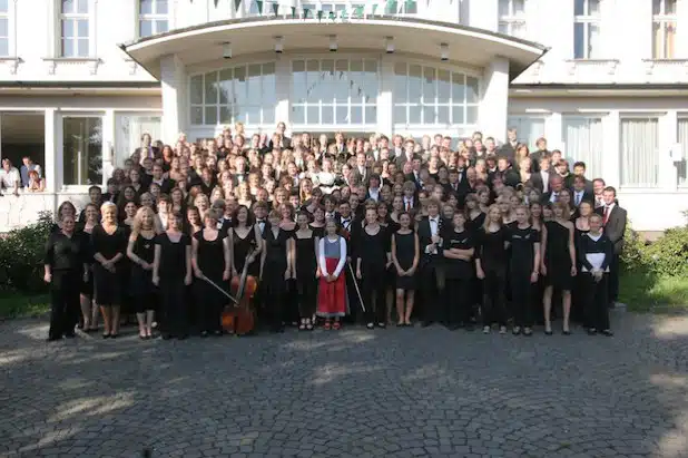 Das Märkische Jugendsinfonieorchester bei seinem 20-jährigen Jubiläum 2009 (Foto: Märkischer Kreis).
