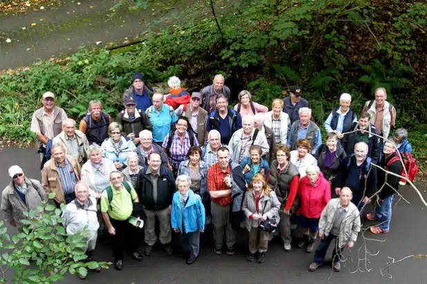 Rund 50 Bürger wanderten gemeinsam mit dem Landrat und dem SGV (Foto: Erkens/Märkischer Kreis).