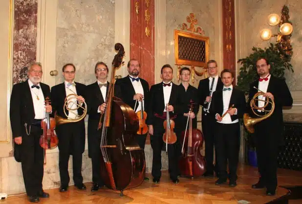 Das „Concilium musicum“ aus Wien (nicht identisch mit der Besetzung des Olper Konzertes) - Quelle: Kulturamt der Stadt Olpe
