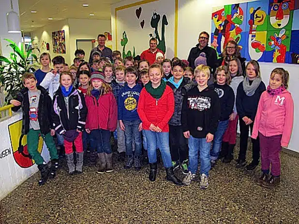 Unterricht sowie verschiedenste Schulangebote erleben konnten die Viertklässler der Grundschulen bei ihrem Besuch in der Sekundarschule Olsberg-Bestwig (Foto: Sekundarschule Olsberg-Bestwig).