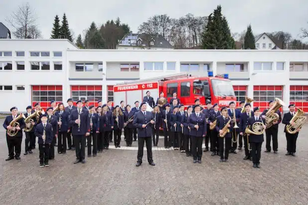 Foto: Musikzug der Freiwilligen Feuerwehr Attendorn