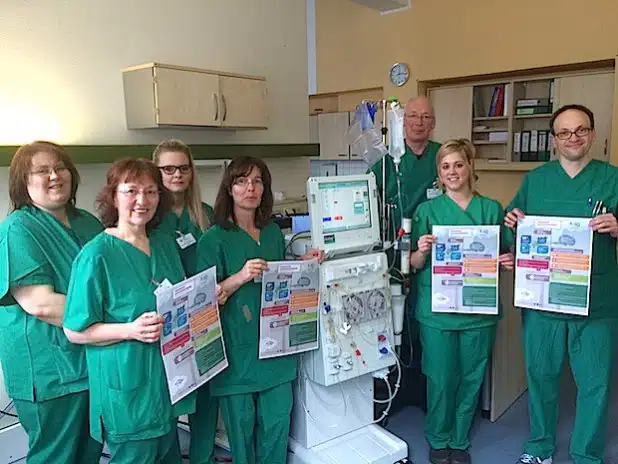 Das Team des St. Martinus-Hospitals freut sich auf zahlreiche Besucher zum Weltnierentag (Foto: Katholische Hospitalgesellschaft Südwestfalen gGmbH).