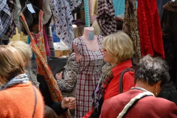 Der Stoff- und Tuchmarkt in Soest (Foto: Wirtschaft & Marketing Soest GmbH)