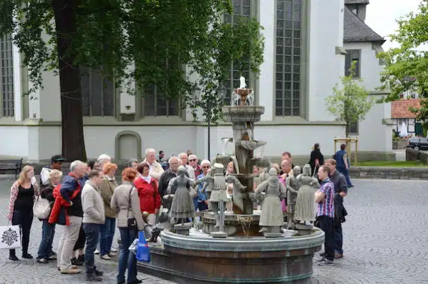 Der Bürgerbrunnen (Foto: Stadt Lippstadt)