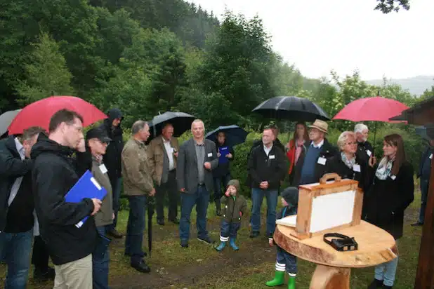 Landeskommission zu Gast in Elben (Unser Dorf hat Zukunft) - Foto: Gemeinde Wenden