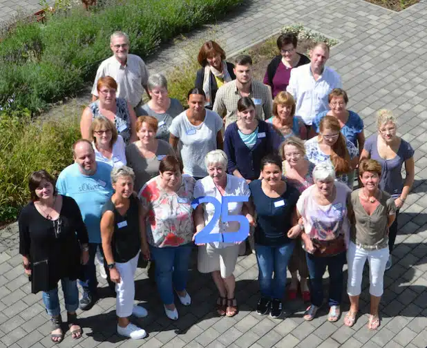 Das Team des Martin-Luther-Haus freut sich auf die Jubiläumsfeier. - Quelle: Diakonie Mark-Ruhr gemeinnützige GmbH 