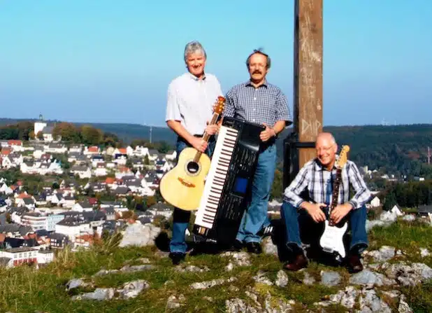 Burkhard Ochel, Helmut Hiegemann und Detlef Holzhauer von "warstein-project" - Foto: Detlef Holzhauer