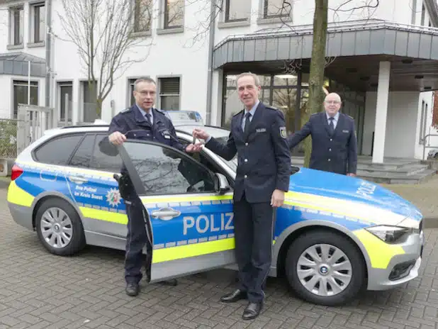 Neuer Streifenwagen für die Polizei im Kreis Soest (Foto: Kreispolizeibehörde Soest)