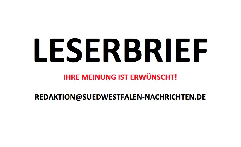 Leserbrief von Gerd Hennes - Angriffe gegen Bürgermeister Lennestadt Stefan Hundt