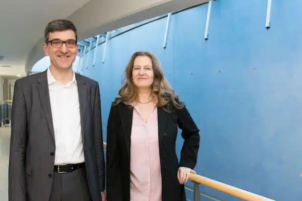 Prof. Bongardt und Prof.in Weiß - Foto: Universität Siegen