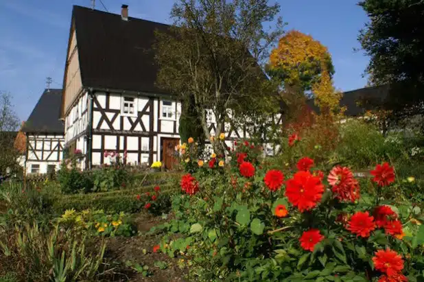 Ein Fachwerkhaus in Oechelhausen - Foto: Bernd Büdenbender