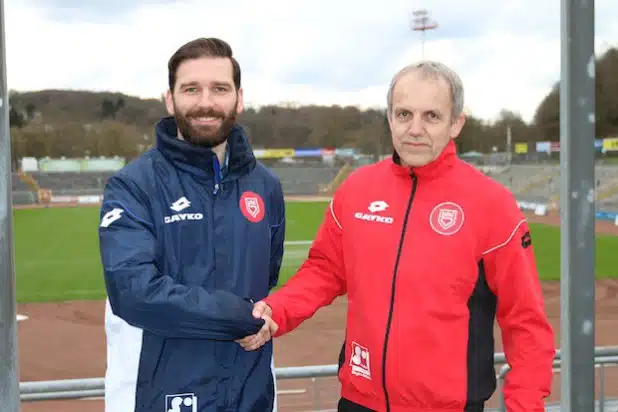  Thorsten Seibert (links), Ottmar Griffel (rechts). Quelle: Sportfreunde Siegen von 1899 e.V. 