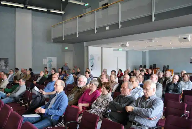 Rund 80 Interessierte waren ins Bürger- und Rathaus gekommen, um sich über den aktuellen Sachstand zu informieren. Bild: Gemeinde Bestwig 