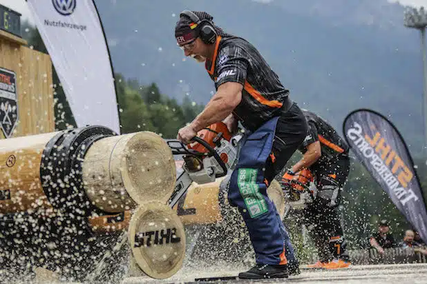 Quelle: Bild: STIHL TIMBERSPORTS ® Series