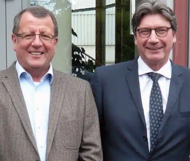 Neue Doppelspitze: Dr. Horst Dieter Schulz (rechts) und Roland Stark. Bild: @Fischer Profil 