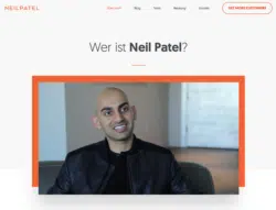 Online-Marketing Tipps vom Marketingexperten Neil Patel.