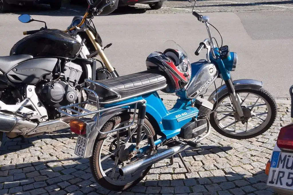 Alte Mofas werden wieder modern. So auch die Zündapp.