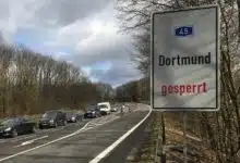 Autobahn 45 gesperrt